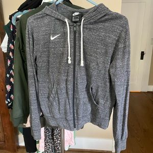Woman’s Nike Vintage Hoodie, color grey, size S